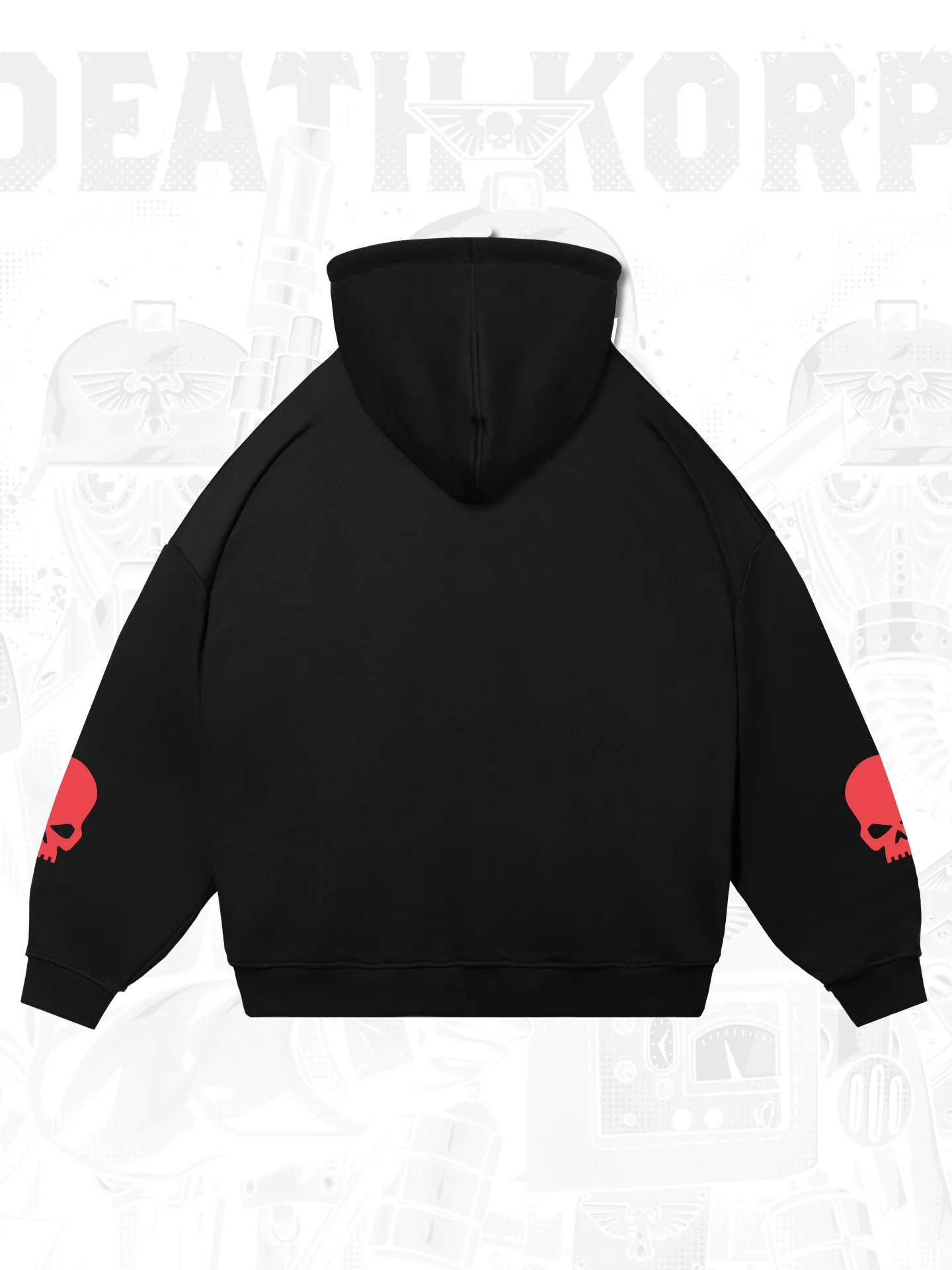 Оверсайз худи Корпус смерти Крига 2